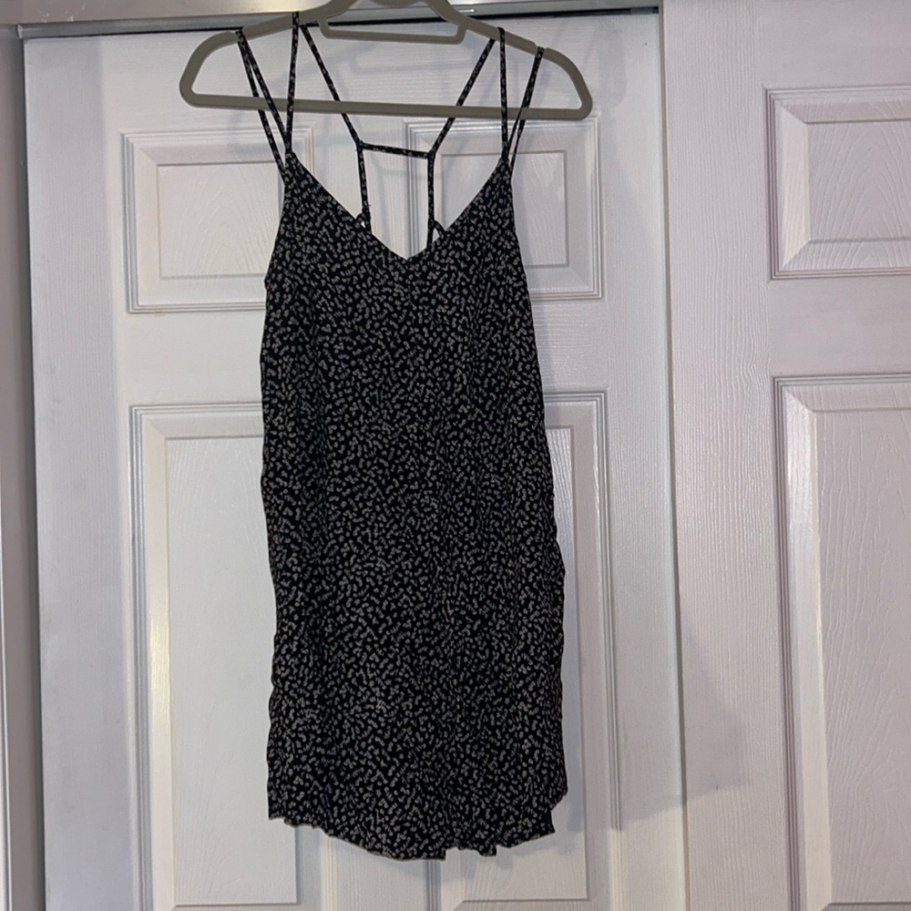 Strappy back dress